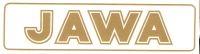 JAWA Sticker - gold - 140x35
