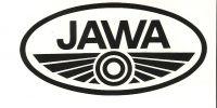 JAWA Sticker - black - 100x50