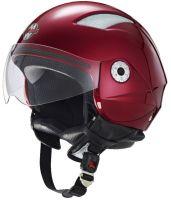 Open Face Helmet OF6 RETRO BURGUNDY - size S