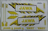 JAWA Stickers - Set - yellow - BAB 210