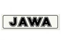 Nálepka JAWA - černá 140x35, sada 2ks