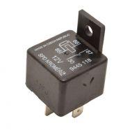 Switching relay 12V 30A 250W with holder (UNI)