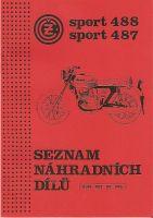 Katalog ND ČZ 125/488, 175/487 SPORT