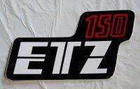 Box Sticker - ETZ 150 - black / white / red - original