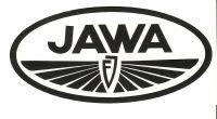 JAWA FJ Sticker - black - 100x50