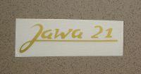 Jawa 21 Sticker - gold - Pioneer 21