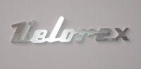 Logo Velorex nerez 1mm