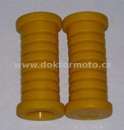 Footpeg Cover - yellow - Simson