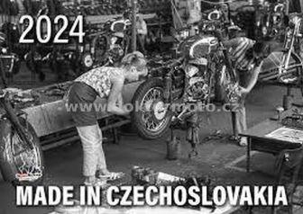 Moto kalendář 2024 - Made in Czechoslovakia ( 420x300 )