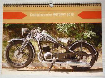 Kalendář 2015 - Československé motorky (420x315)