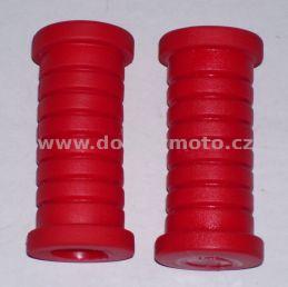 Footpeg Cover - red - Simson