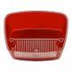 Kryt zadní lampy červený (ČZ, Jawa 623-634, PAV, Velorex)