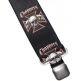 Kshandy with metal buckles, black with print