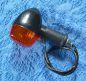 Winker - oval - orange glass