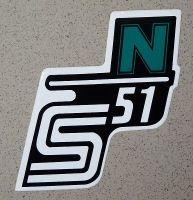 Box Sticker S51 N - black / white / green