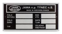 Type Shield JAWA 634