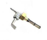 Fuel tap with union nut, long lever ( Jawa )