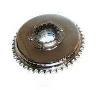 Sprocket rear - 47t / with carrier (Perak) D = 160mm / chrome