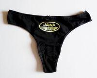 kalhotky tanga JAWA - černé, vel. S