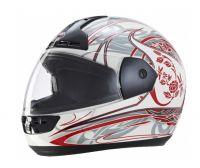 Integral Helmet FF1 RED FLOWER - size L