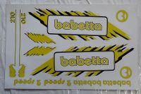 Babetta Stickers - Set - yellow