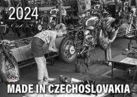 Motorcycle calendar 2024 - Made in Czechoslovakia ( 420x300 )