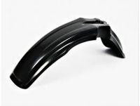 Front fender - black plastic (Simson, UNI)