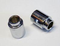 Rear Brake Cover Peg - big, chrome