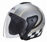 Open Face Helmet OF4 PEPITA FLAG - size S