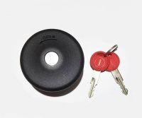 Víčko palivové nádrže - uzamykatelné (MZ, SIMSON)