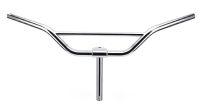 Handlebar with stem - with bar (JAWA Pionýr 21,23 first model) chrome / TUR
