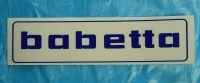 BABETTA Sticker - blue - 145x37