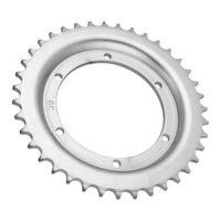 Chain wheel rear 39 teeth, bare ( JAWA Babetta 207 )