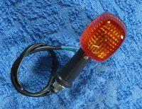 Winker - oval - orange glass