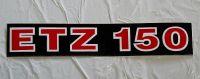 Box Sticker - ETZ 150 - black / white / red - not original