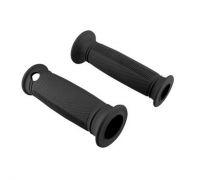 Handlebar covers black - round (Pérák FJ), set of 2 pcs