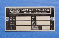 Type Shield JAWA 634