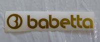 BABETTA Sticker - gold - 135x25