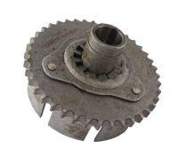 Sprocket - bare clutch wheel (Jawa, ČZ - 125,175), single row, orig.