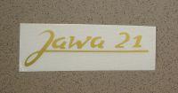Jawa 21 Sticker - gold - Pioneer 21