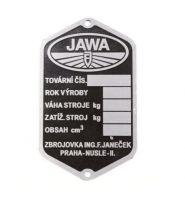 Type plate (Perak) logo FJ