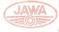 Nálepka JAWA - červená 100x50