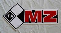 Box Sticker MZ IFA - black / white / red - left