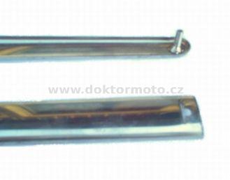 side Tank Ledge - ČZ 502, 550mm / chrom