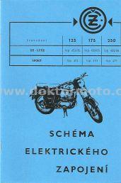 Schema elektro ČZ 125/453,473,175/450,470,250/455,475