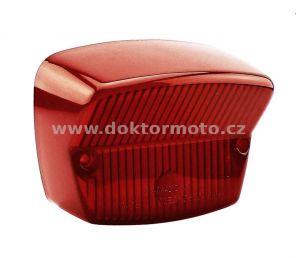 Kryt zadní lampy červený (ČZ, Jawa 623-634, PAV, Velorex)