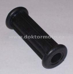 Front Footpeg Cover - black - original - Simson