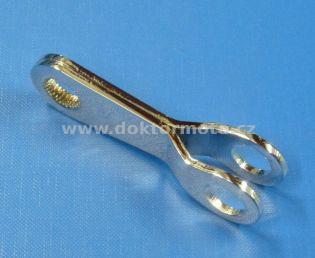 Brake Key Hanger - chrome, 76mm JAWA,ČZ