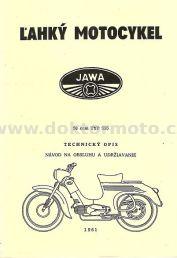 Návod k obsluze JAWA Pionýr 555 A5/48 str.