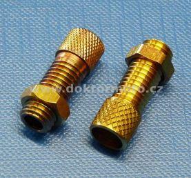 Cable guide, screw + nut M6 x 0.75 x 13mm (Babetta)